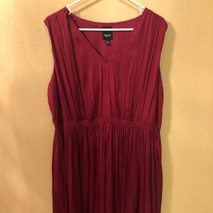 Red Vera Wang cocktail dress